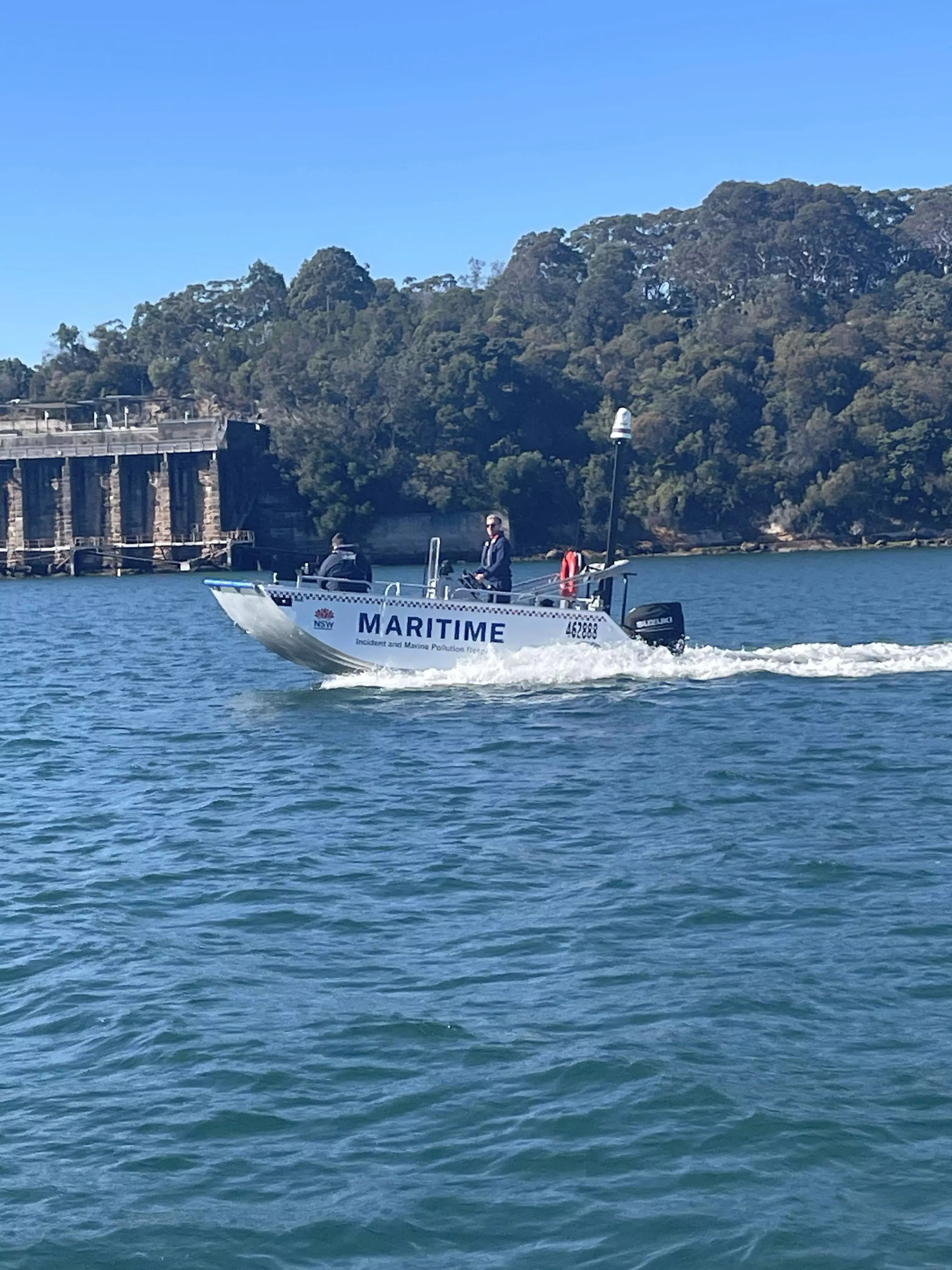 NSW Maritime Incident Response Vessel