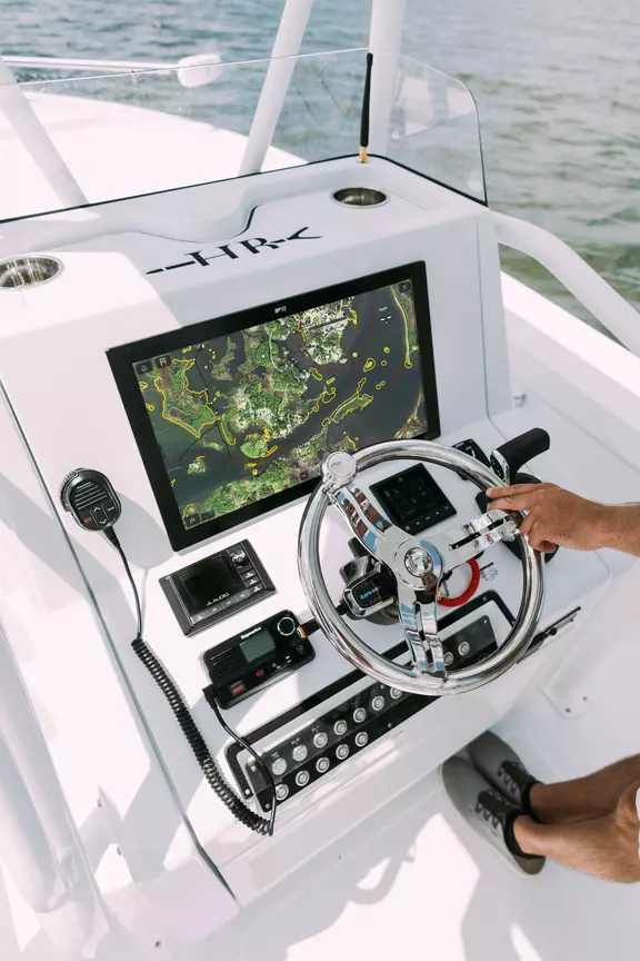 Axiom with Power-Pole integration
Fishing,  Lifestyle,  Product,  Axiom 2 Pro,  Chartplotter,  LightHouse 4,  Power-Pole,  Shallow Water Anchor,  Trolling motor,  Captain,  Car,  Officer,  Person,  Transportation,  Vehicle,  Yacht
Florida Marine Tracks - North Florida Chart