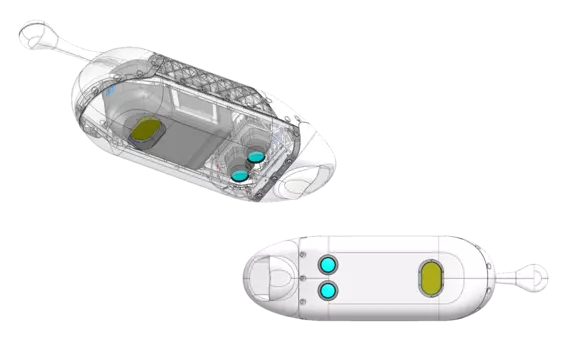 Stratus and PhaseONE dual camera integration in AISPECO Lite Pod.