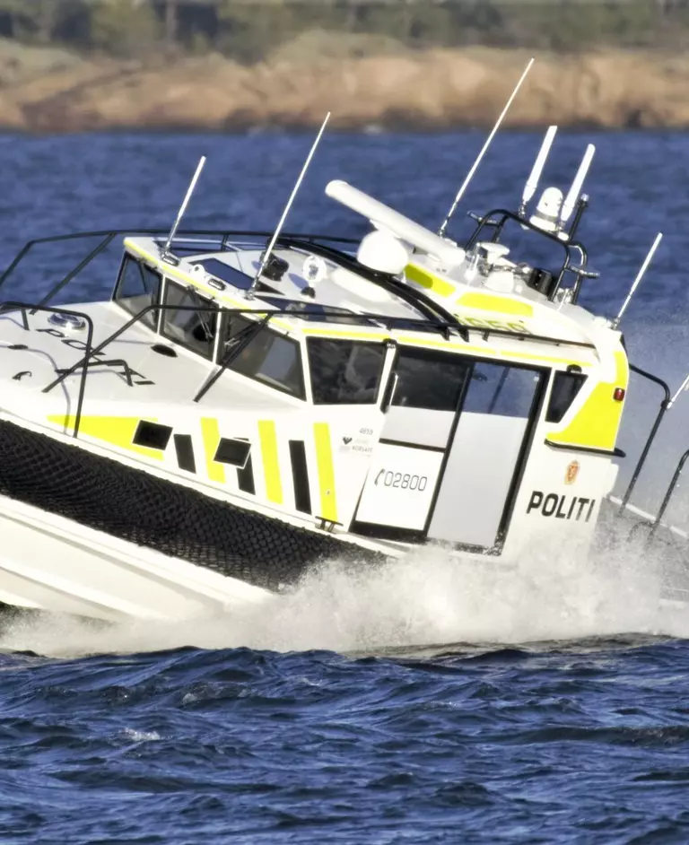 Raymarine helps to maintain law and order