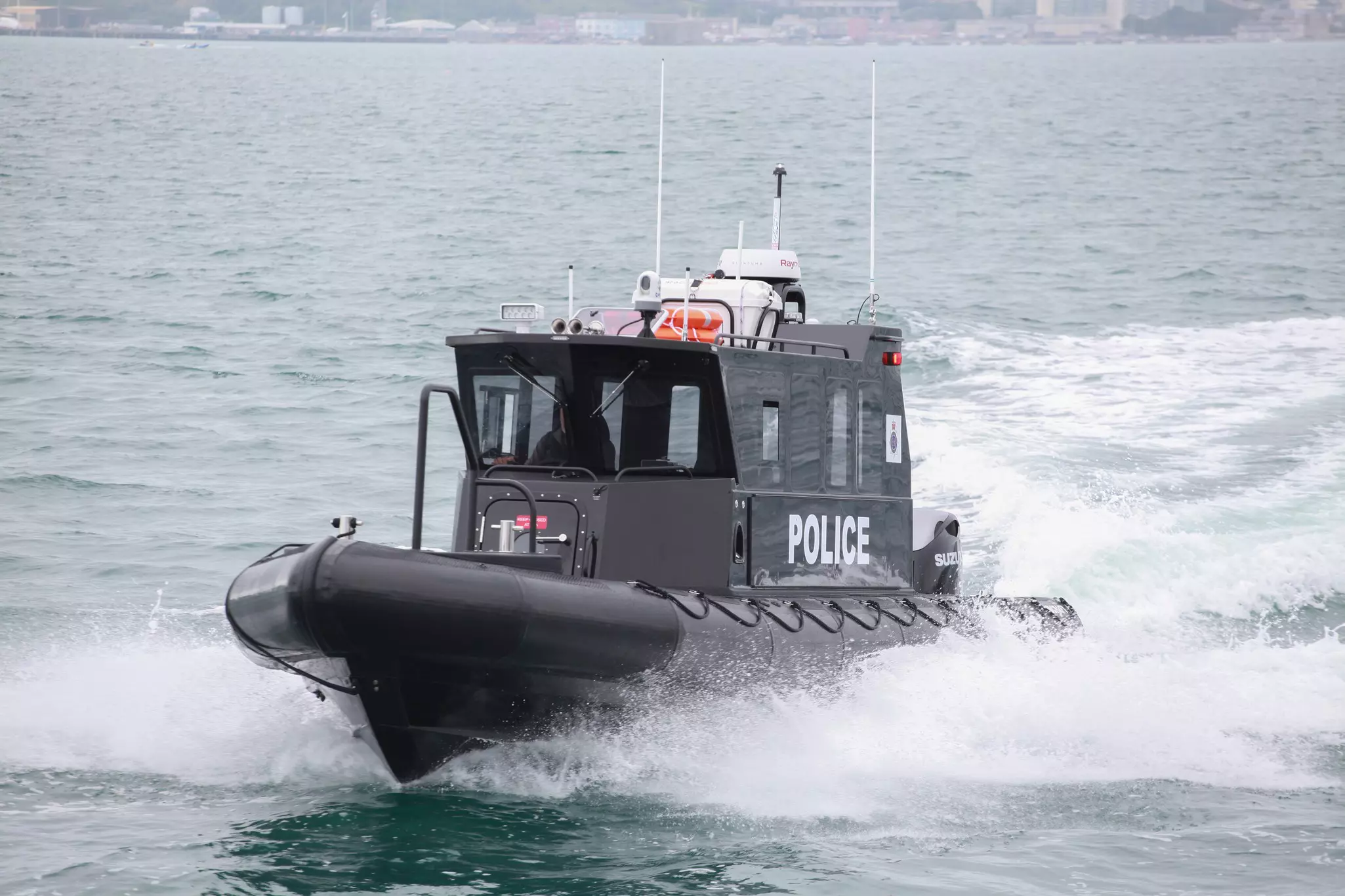 Barco de la policía de Dorset
