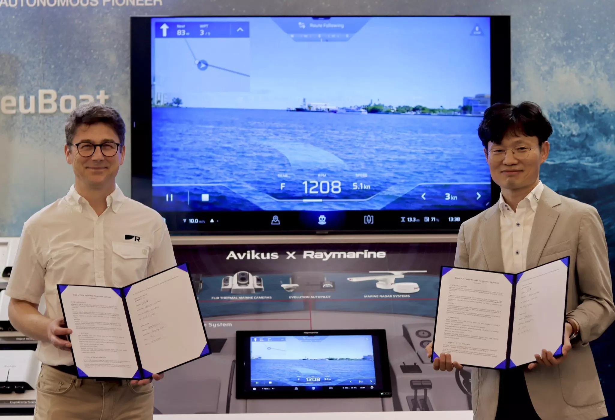 Raymarine and Avikus Partnership