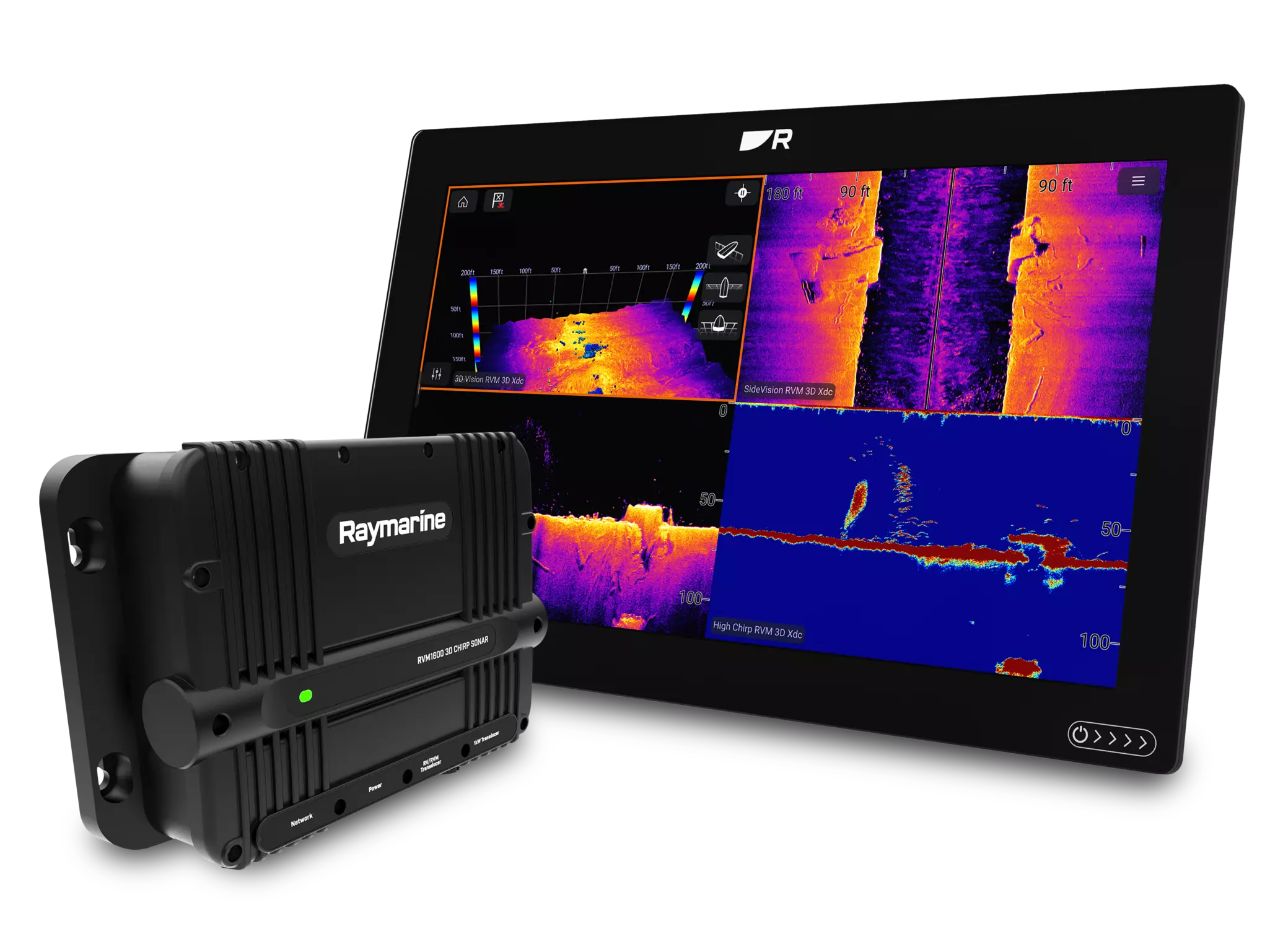 RVM1600-sonar met meerdere kanalen