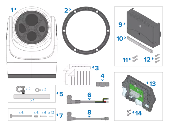 What's in the box illustration