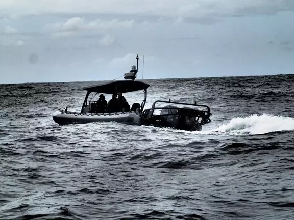 Stabilizing FLIR Cameras for Smooth Viewing in Rough Waters