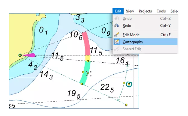 New Cartographic Options screenshot