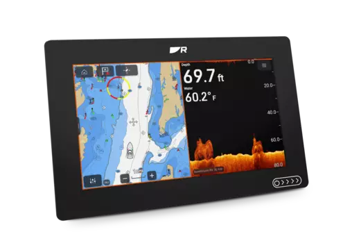Axiom 2 | 9" Chartplotter | Fishfinder with Charts