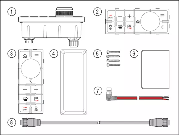 What's in the box illustration