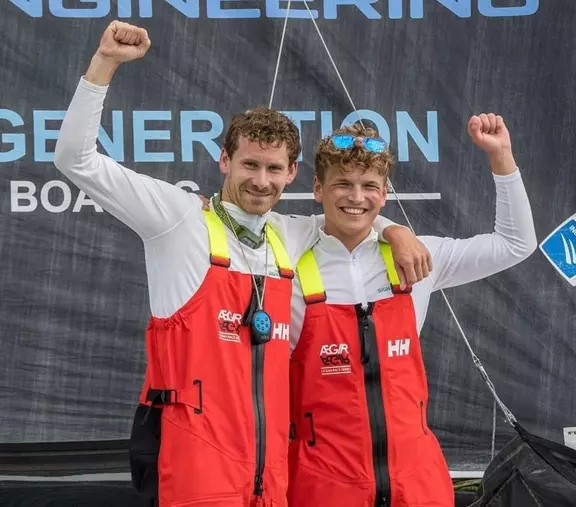 Melwin Fink and Lennart Burke photos