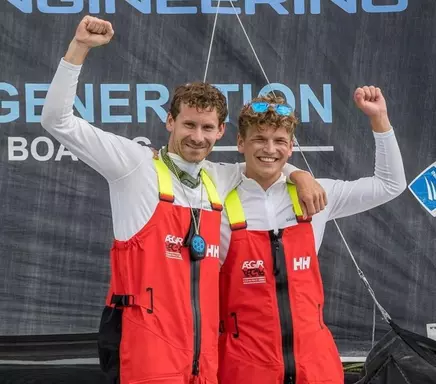 Melwin Fink and Lennart Burke photos