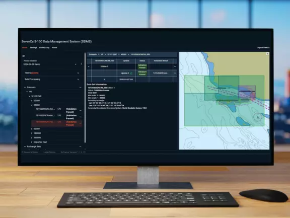 Standards‑driven management of S‑57 and S‑100 data products