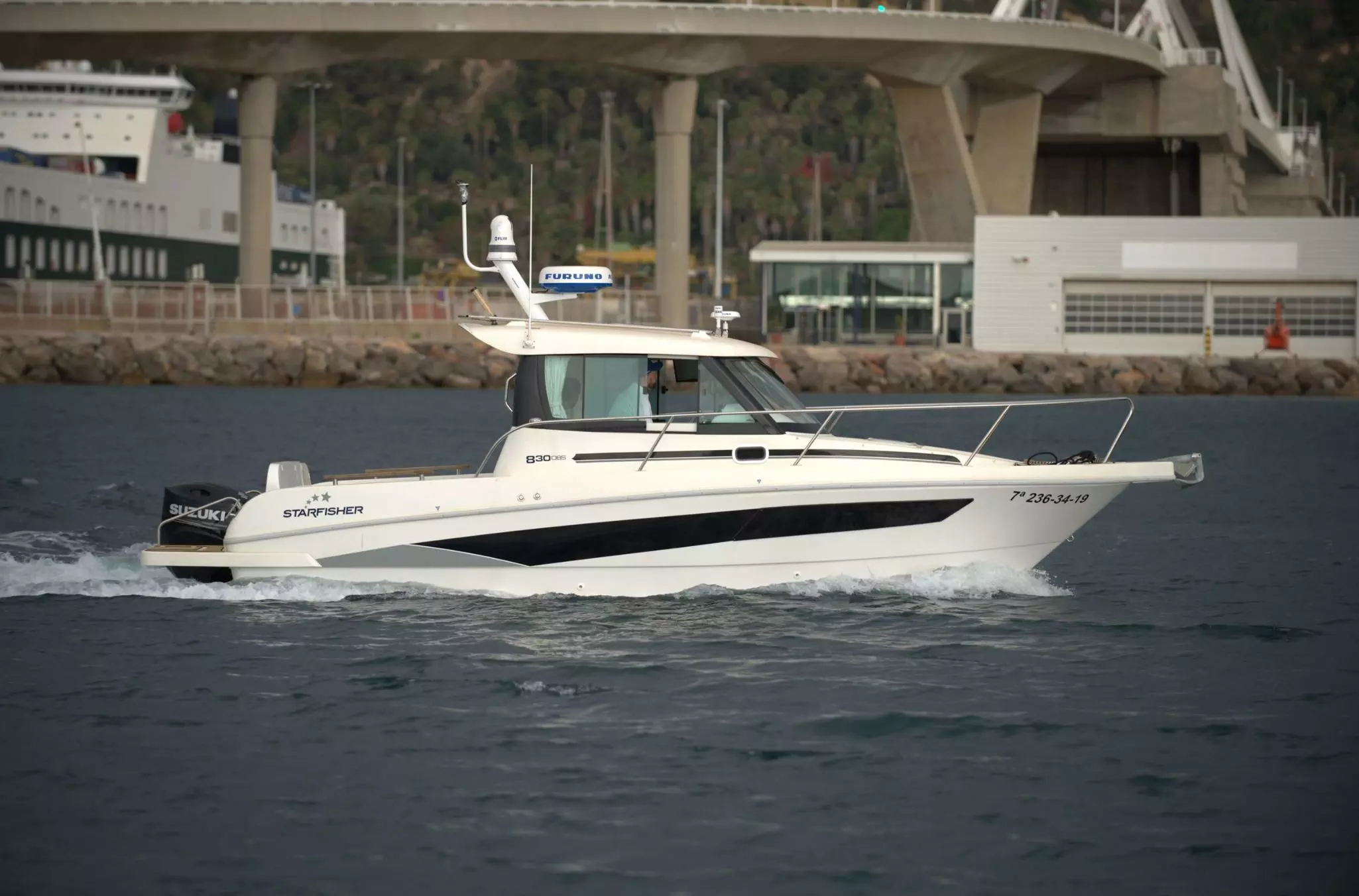 FLIR M364C on TIMEZERO test boat.
