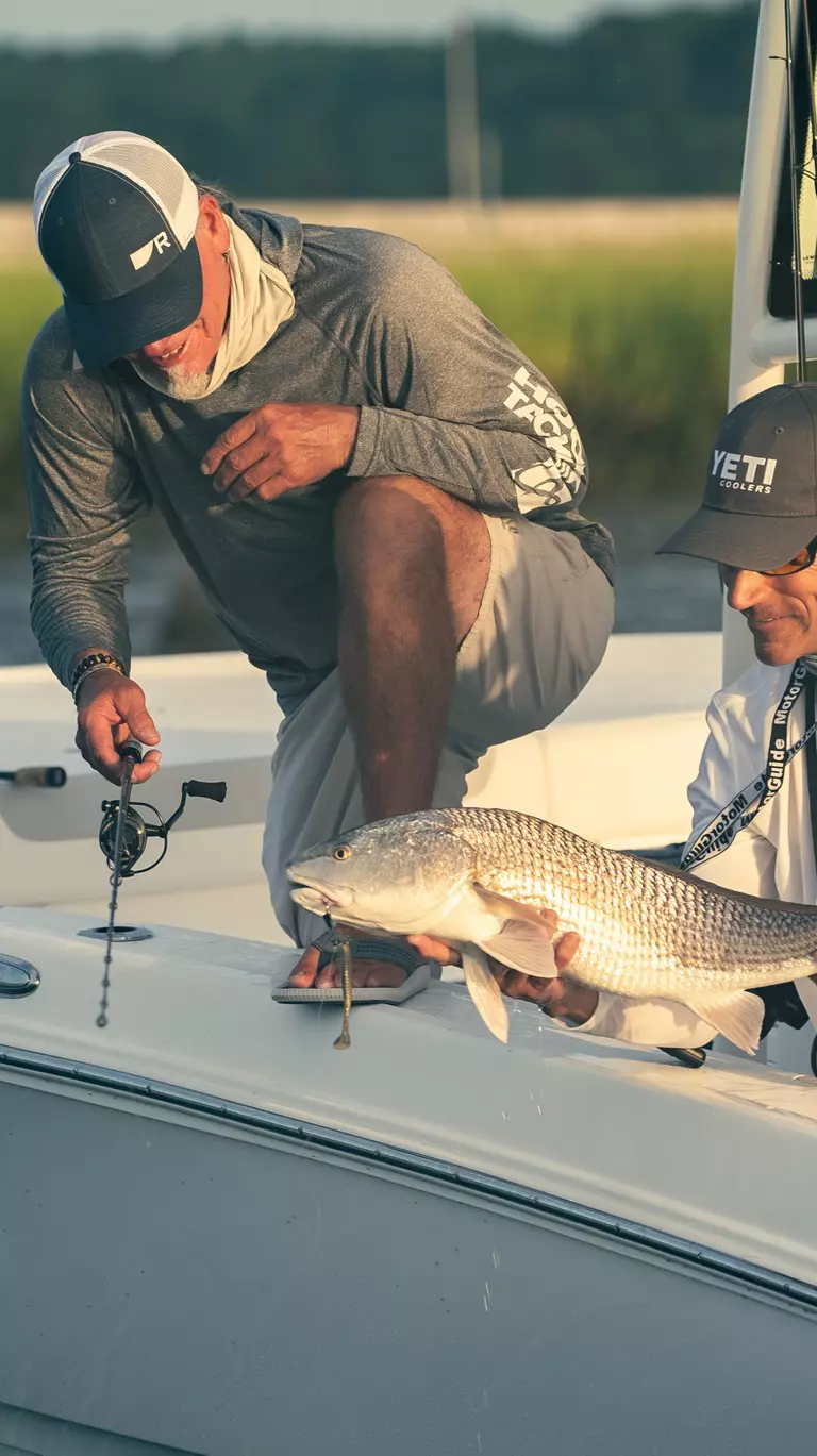 Find the fishing frenzy even in calm waters