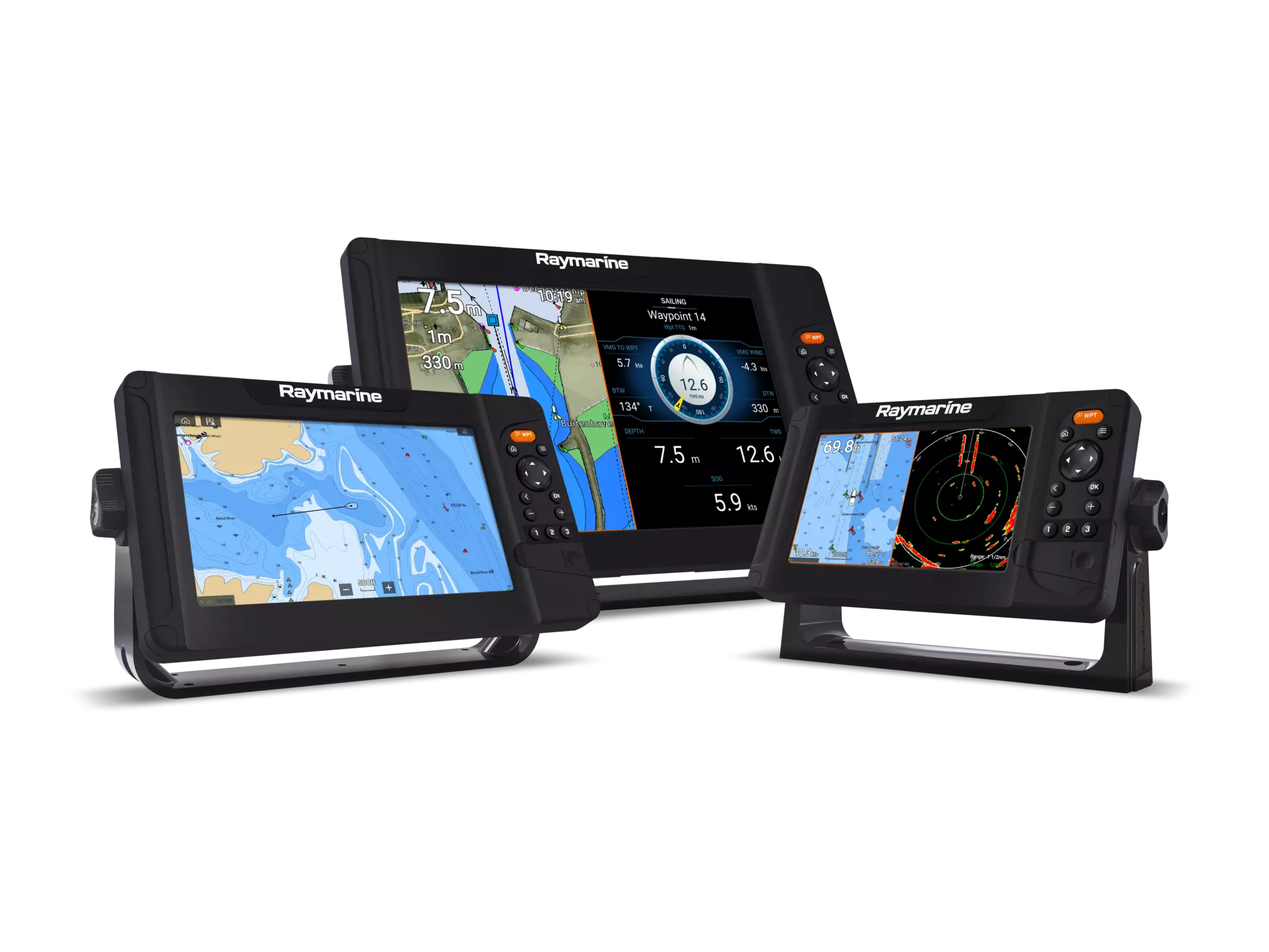 Chartplotters, Marine GPS Chart Plotters for Boats | Raymarine