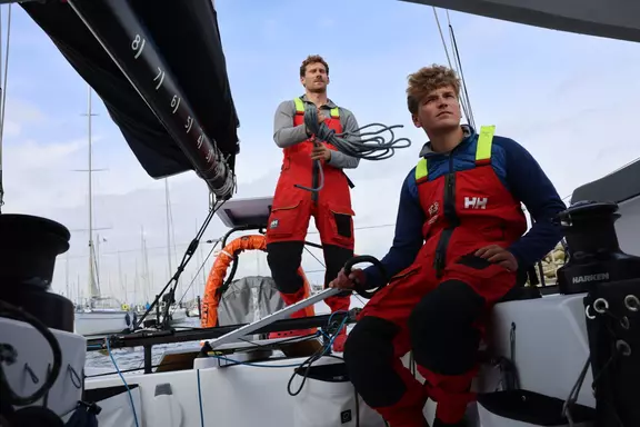 Melwin Fink and Lennart Burke photos