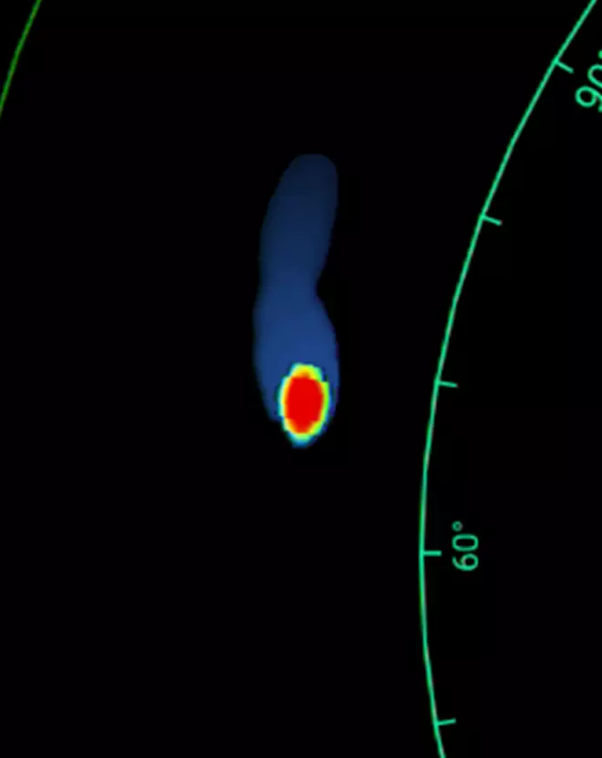 Raymarine Radar - Trails Feature Screenshot